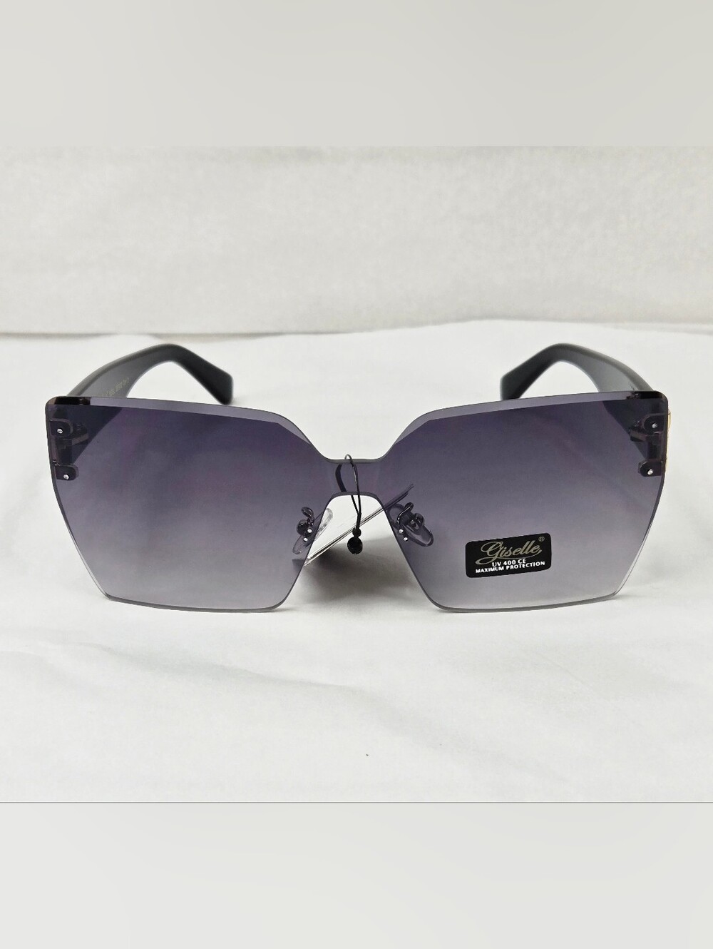 Giselle Rimless Smoke Gradient Lens Sunglasses Women's Contemporary Fashion